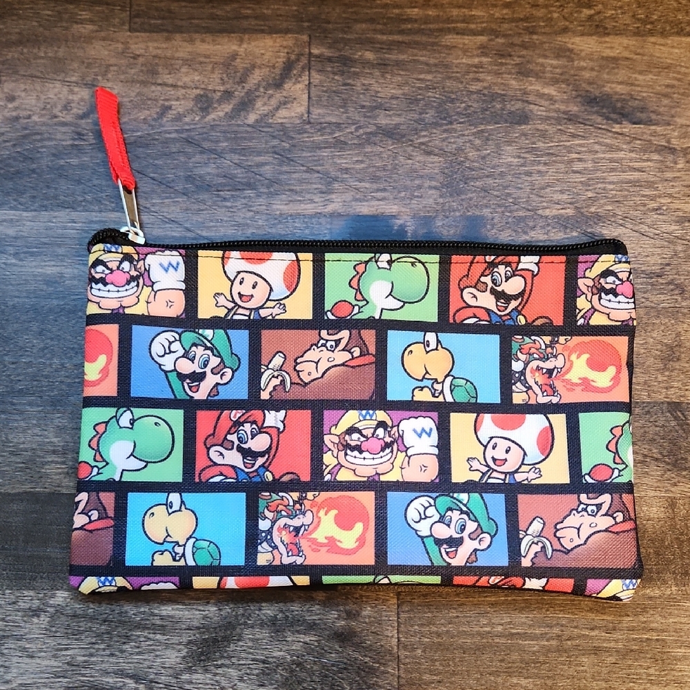 Mario Bros. Yoshi Nintendo Pencil Pouch